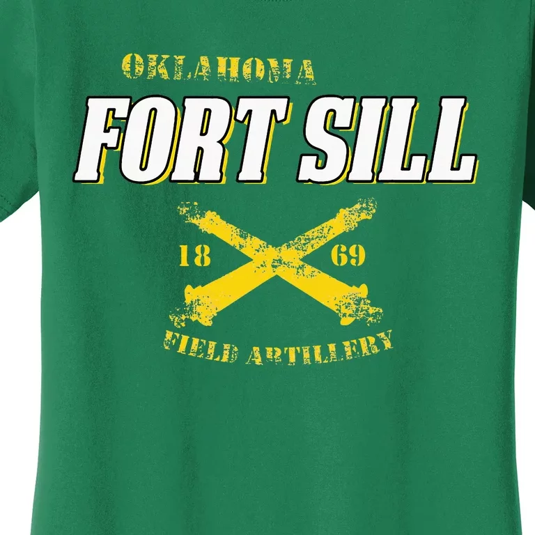 Oklahoma Fort Sill 1869 Field Artillery Women's T-Shirt