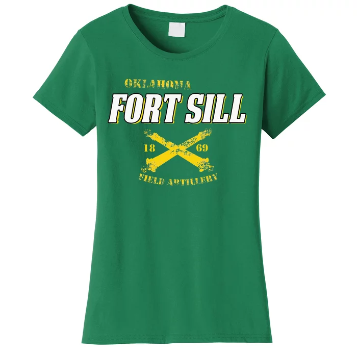 Oklahoma Fort Sill 1869 Field Artillery Women's T-Shirt