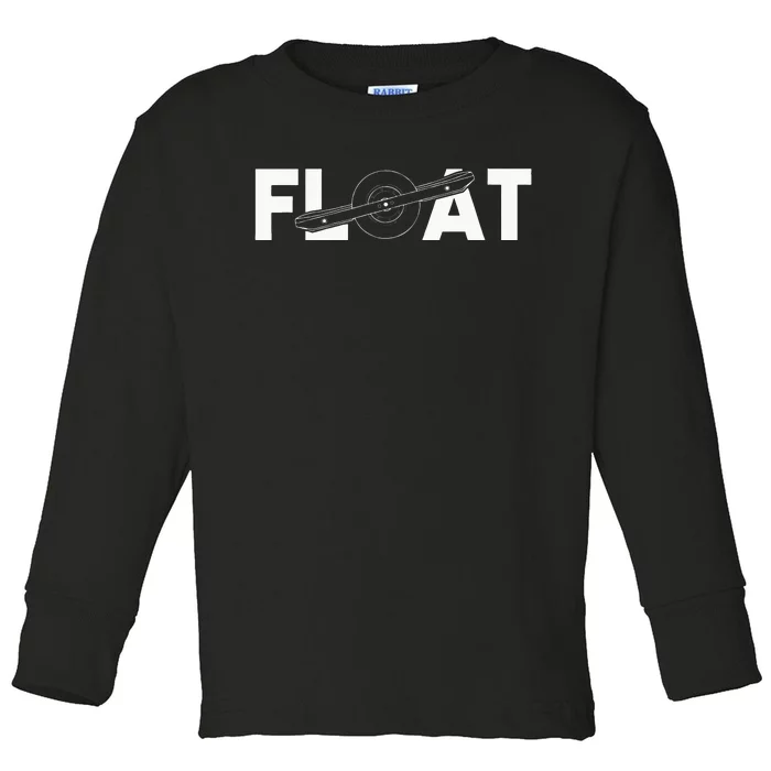 Onewheel Float Skateboard One Wheel Toddler Long Sleeve Shirt