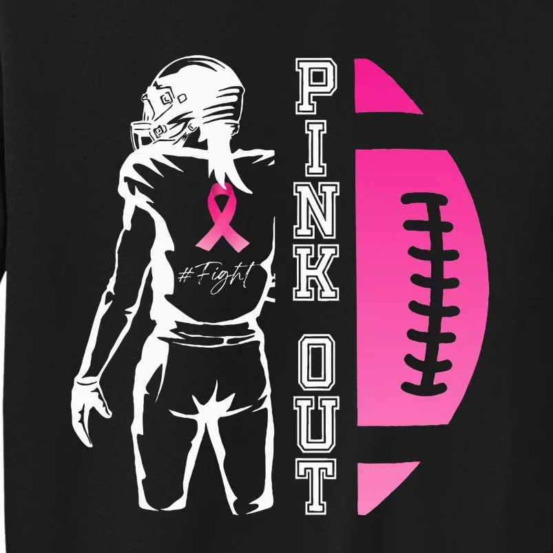 Out Football Team Breast Cancer Awareness Month Sweatshirt