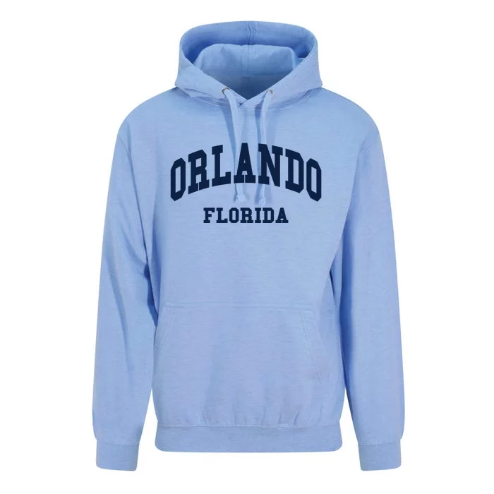 ORLANDO Florida Throwback Design Unisex Surf Hoodie