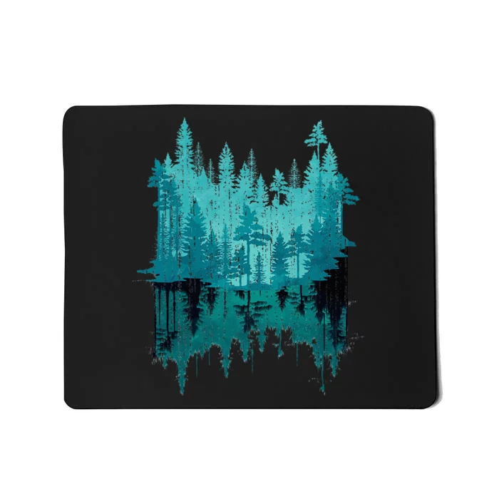 Outdoor Forest Trees Reflection Wildlife Nature Mousepad