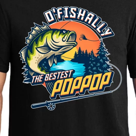 O Fishally The Bestest PopPop Pajama Set