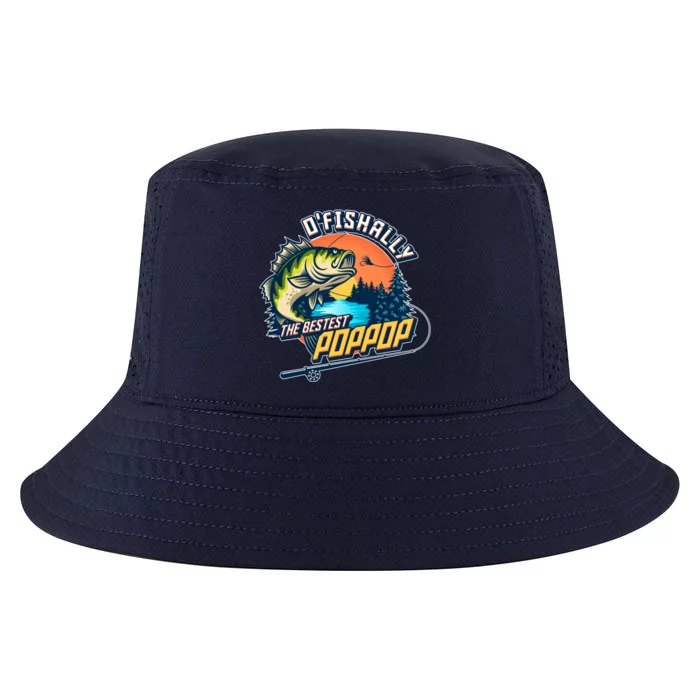 O Fishally The Bestest PopPop Cool Comfort Performance Bucket Hat