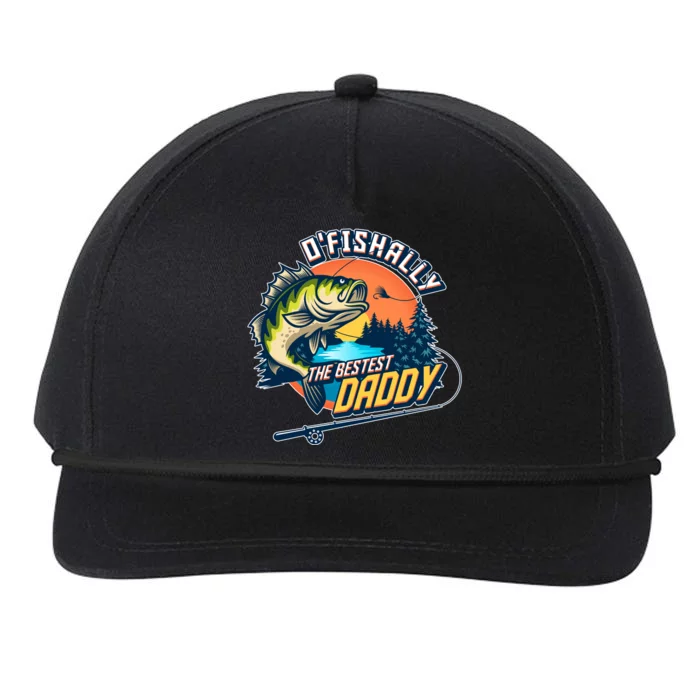 O Fishally The Bestest Daddy Snapback Five-Panel Rope Hat