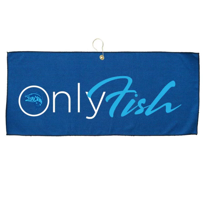 Onlyfish Fishing Tee Large Microfiber Waffle Golf Towel