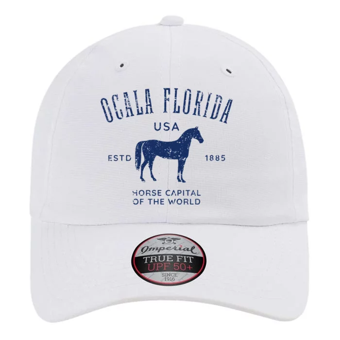 Ocala Florida Usa Horse Capital Distressed Equestrian Design The Original Performance Cap