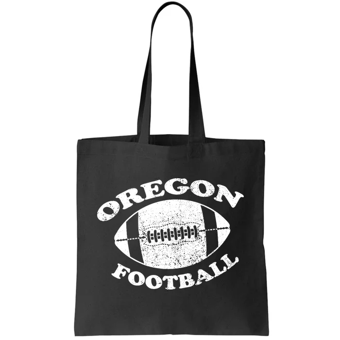 Oregon Football Vintage Distressed Style Tote Bag