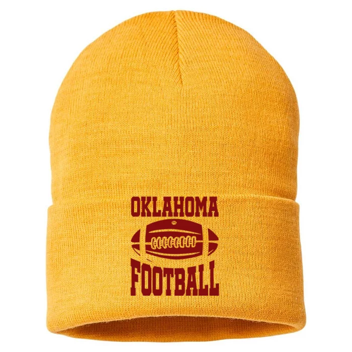 Oklahoma Football Varsity Sustainable Knit Beanie