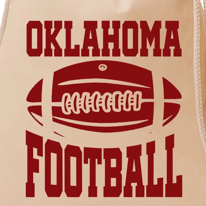 Oklahoma Football Varsity Drawstring Bag