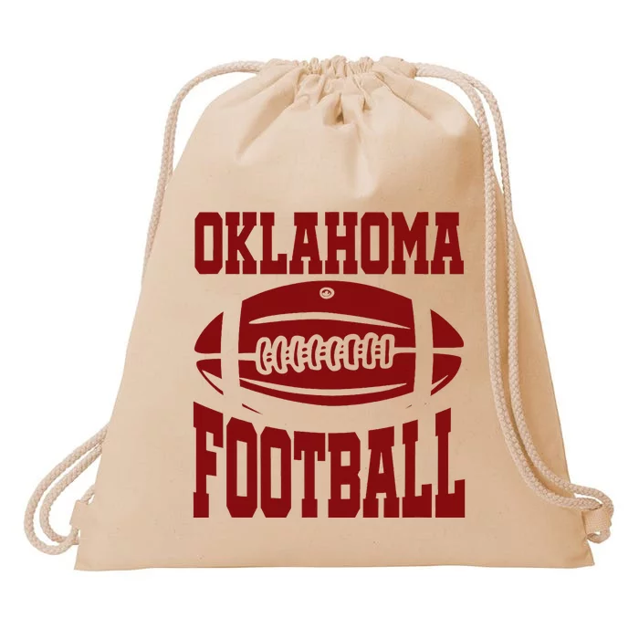 Oklahoma Football Varsity Drawstring Bag