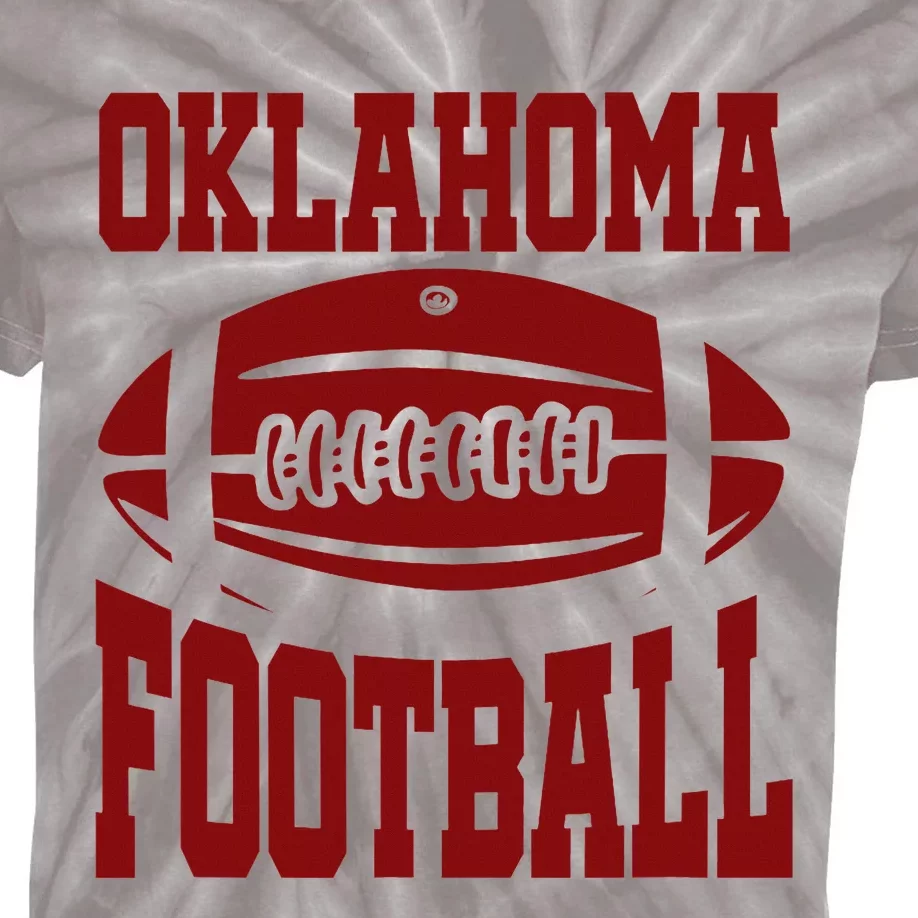 Oklahoma Football Varsity Kids Tie-Dye T-Shirt