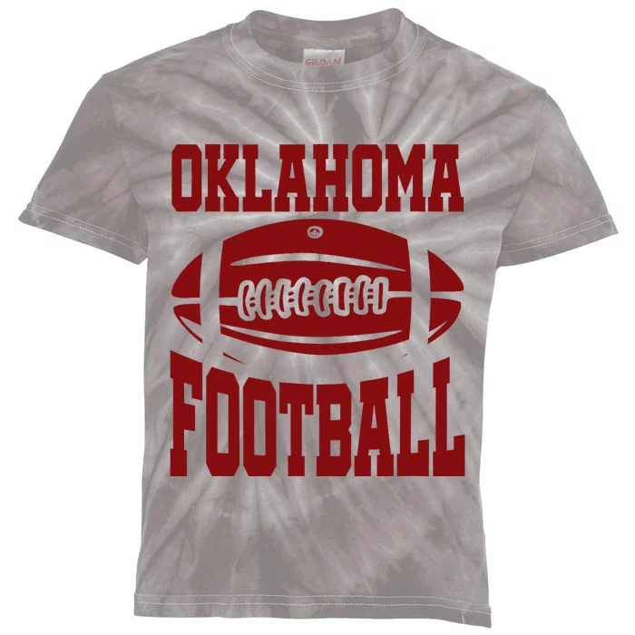 Oklahoma Football Varsity Kids Tie-Dye T-Shirt