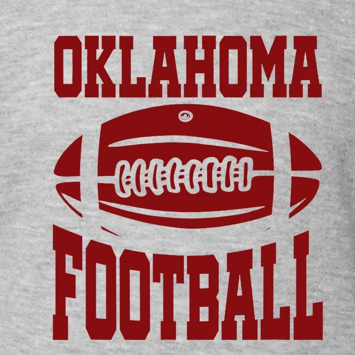 Oklahoma Football Varsity Toddler Sweatshirt