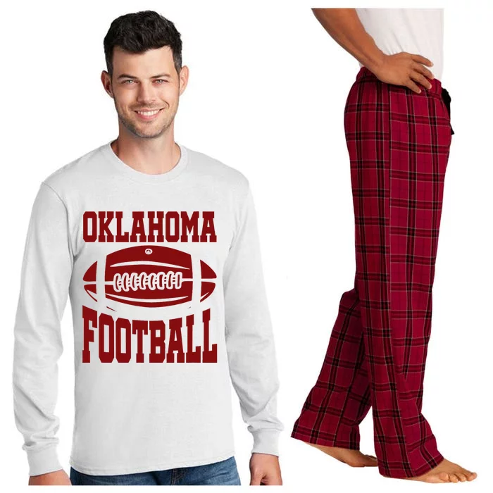 Oklahoma Football Varsity Long Sleeve Pajama Set