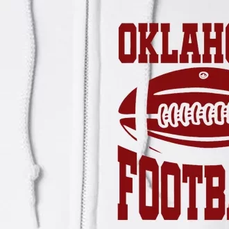 Oklahoma Football Varsity Full Zip Hoodie