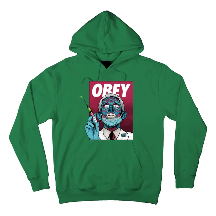 Obey Faucci Vaccine Zombie Hoodie