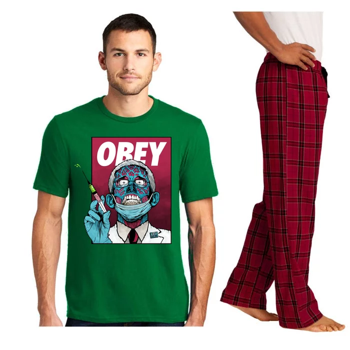 Obey Faucci Vaccine Zombie Pajama Set