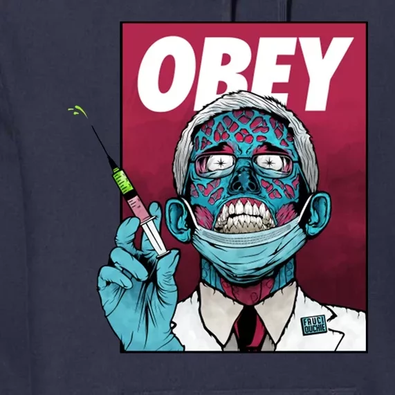 Obey Faucci Vaccine Zombie Premium Hoodie