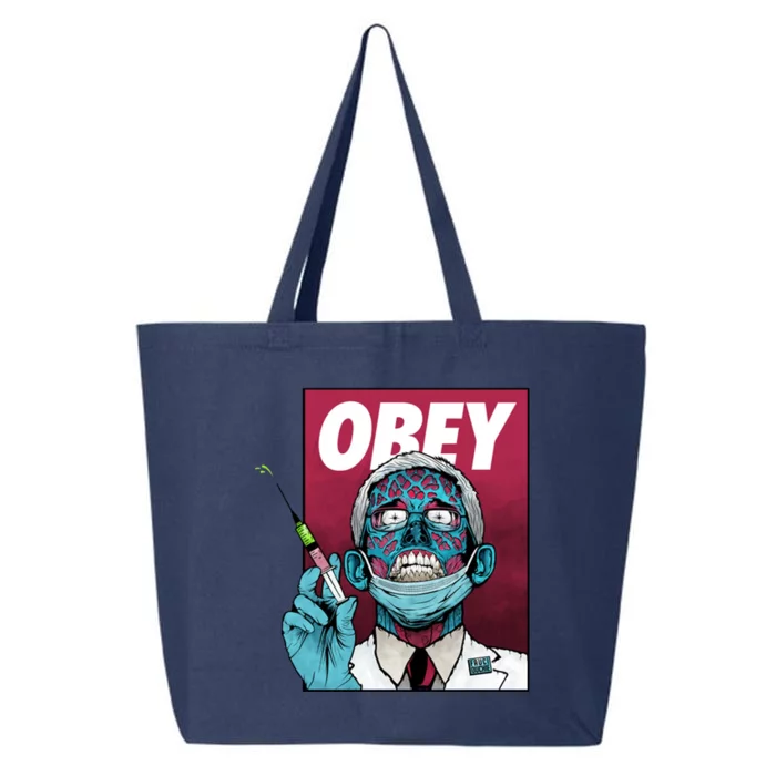 Obey Faucci Vaccine Zombie 25L Jumbo Tote