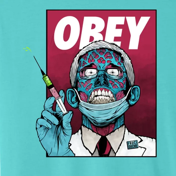 Obey Faucci Vaccine Zombie ChromaSoft Performance T-Shirt