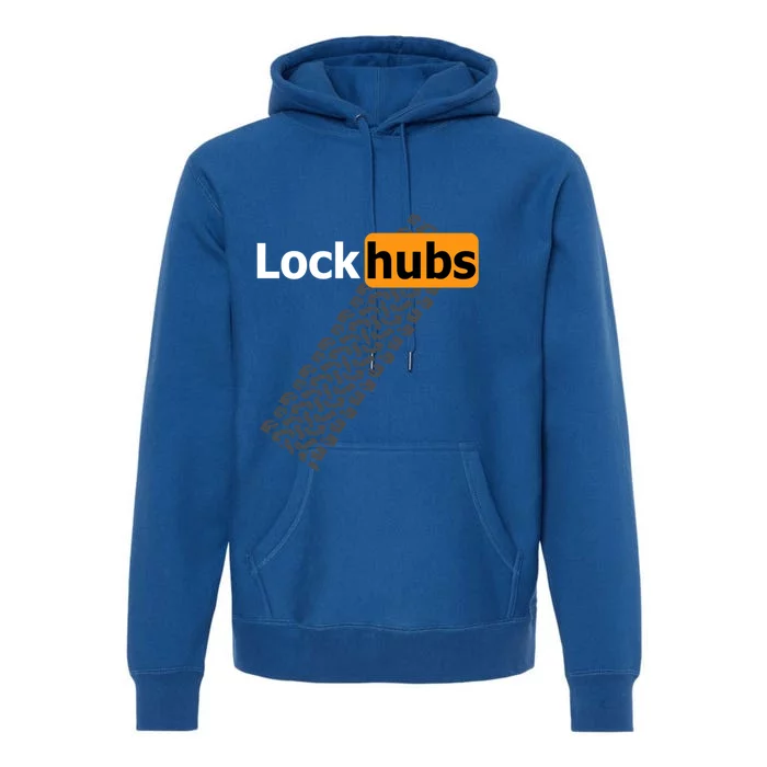 Offroad Four Wheel Drive Lock Hubs 4x4 Overland 4wd Lover Gift Premium Hoodie