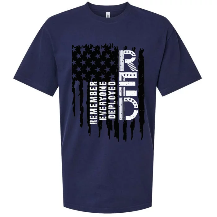 On Friday We Wear Red Friday Military Support Troops Us Flag Sueded Cloud Jersey T-Shirt