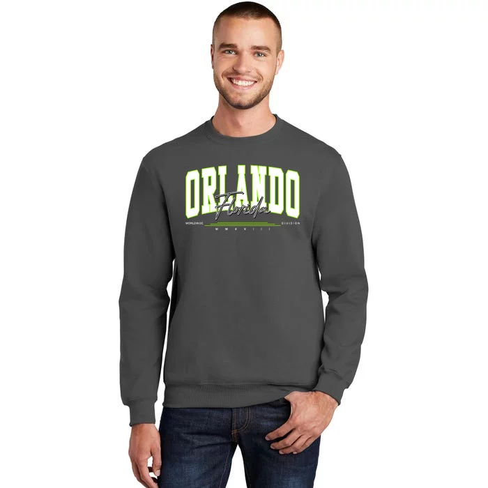 Orlando Florida Worldwide Division Tall Sweatshirt