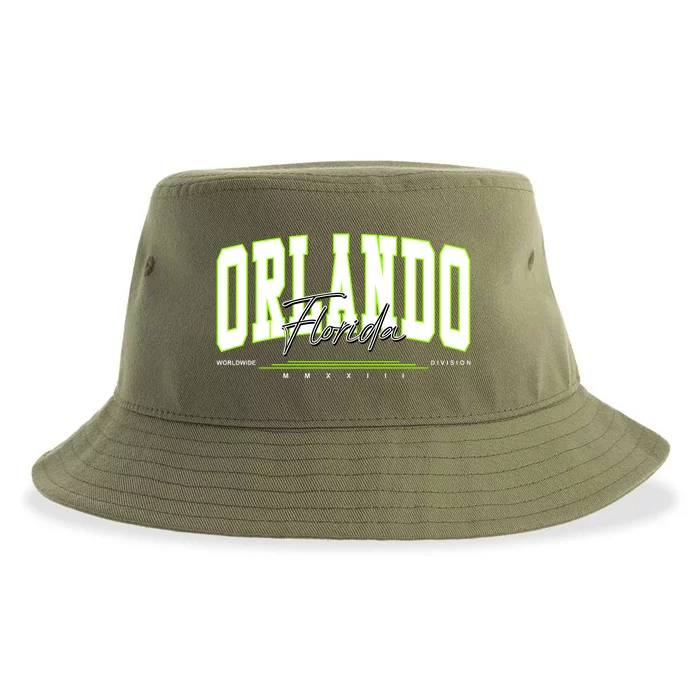 Orlando Florida Worldwide Division Sustainable Bucket Hat