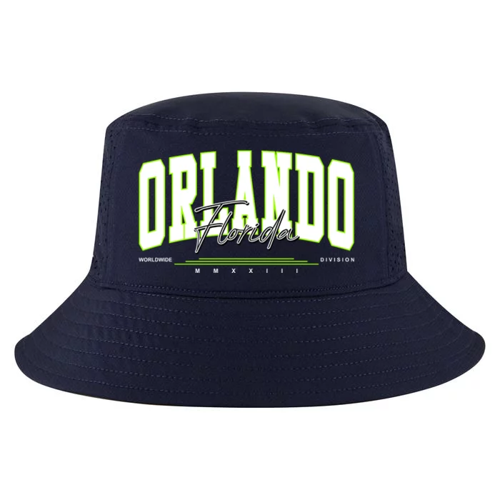 Orlando Florida Worldwide Division Cool Comfort Performance Bucket Hat