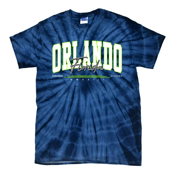 Orlando Florida Worldwide Division Tie-Dye T-Shirt