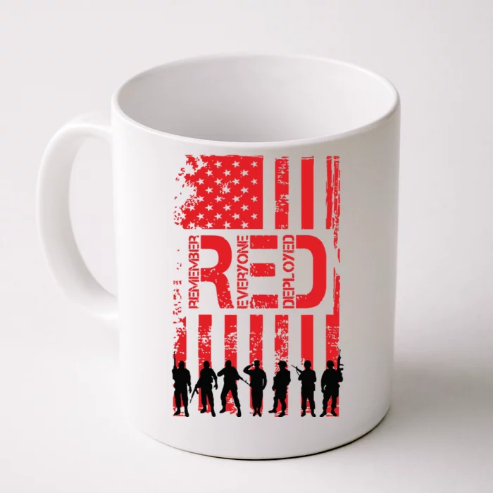 On Friday We Wear Red. Front & Back Coffee Mug