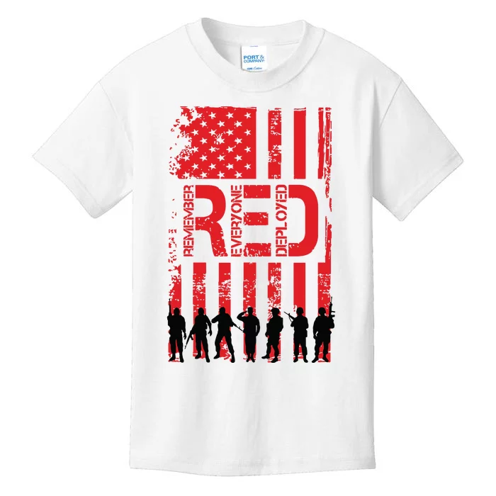 On Friday We Wear Red. Kids T-Shirt