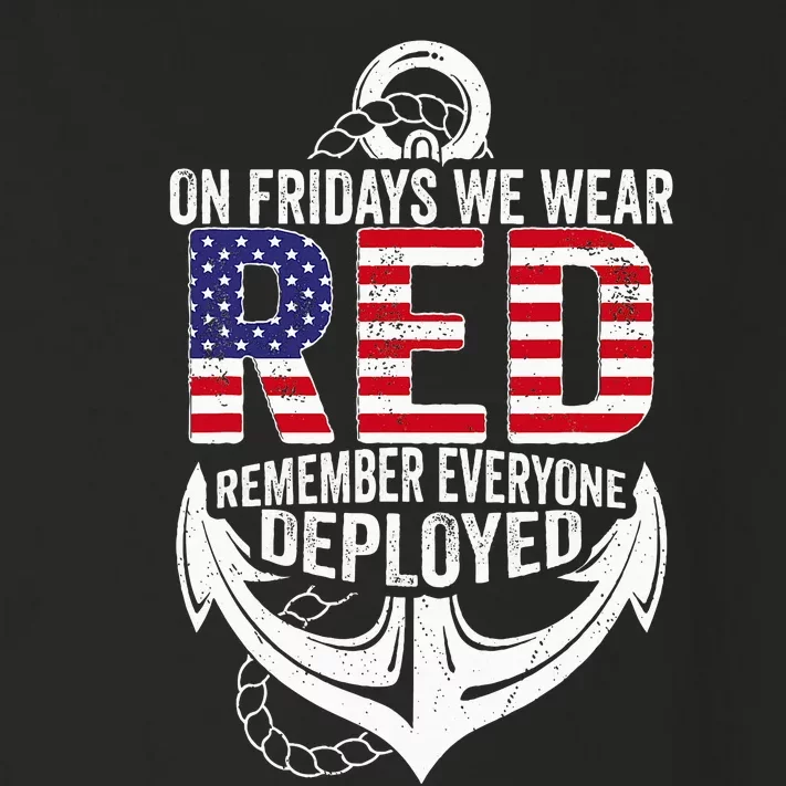 On Fridays We Wear Red Friday Toddler Long Sleeve Shirt