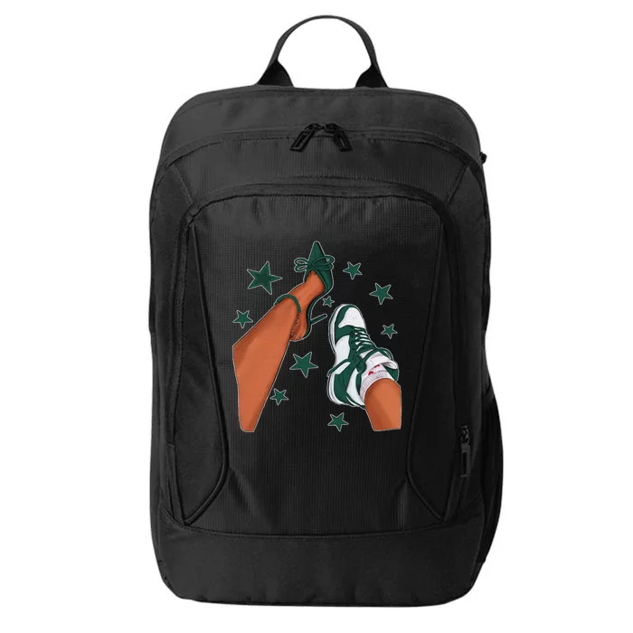 Oxidized Green 4s Streetwear Girl Love Matching City Backpack