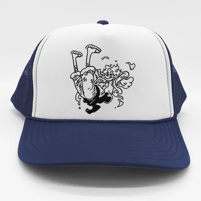 Onepiecedaiiys Gear 5 Floating In Air Essential Trucker Hat