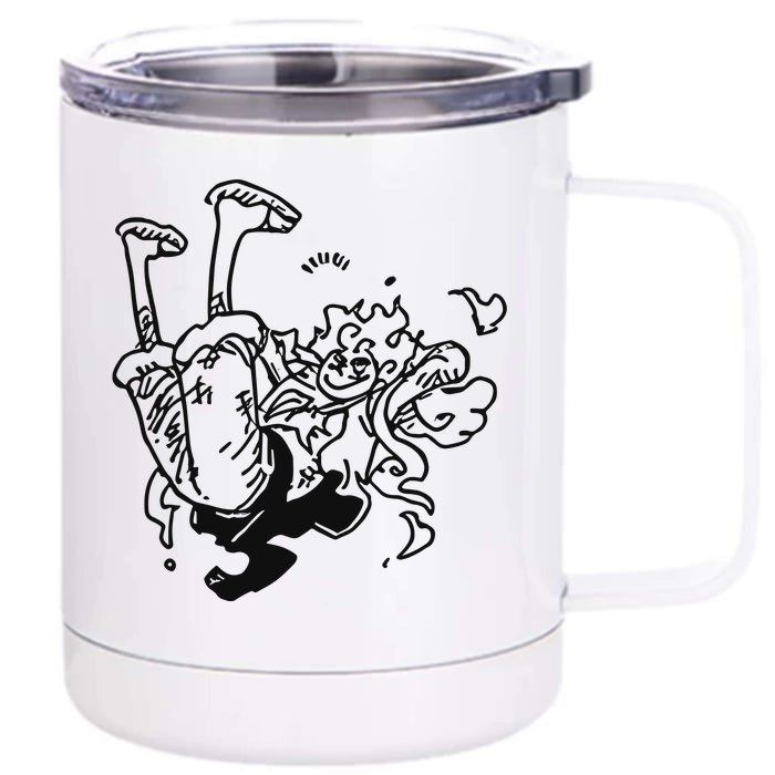 Onepiecedaiiys Gear 5 Floating In Air Essential Front & Back 12oz Stainless Steel Tumbler Cup