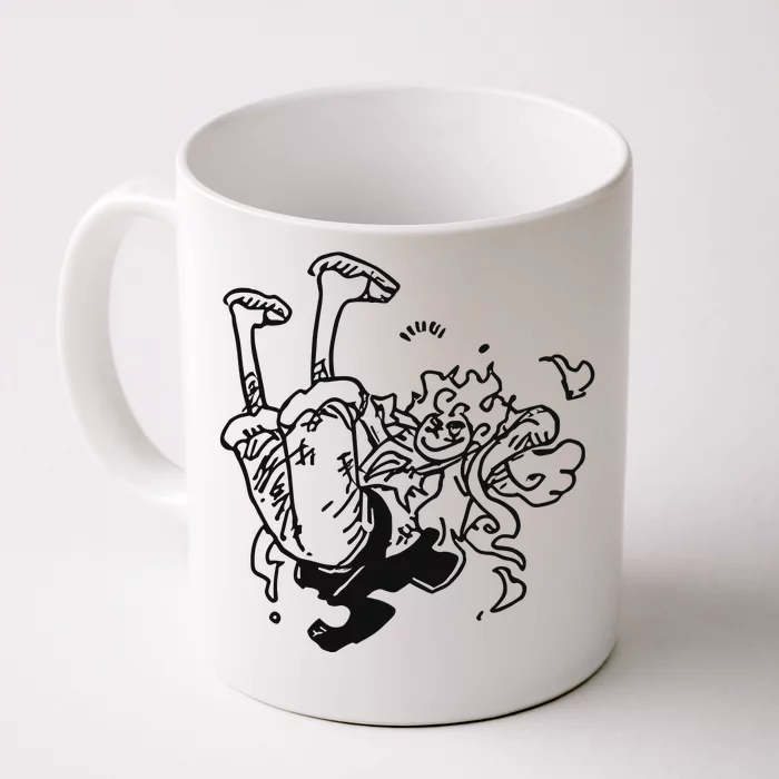 Onepiecedaiiys Gear 5 Floating In Air Essential Front & Back Coffee Mug