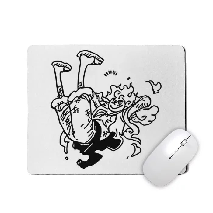 Onepiecedaiiys Gear 5 Floating In Air Essential Mousepad