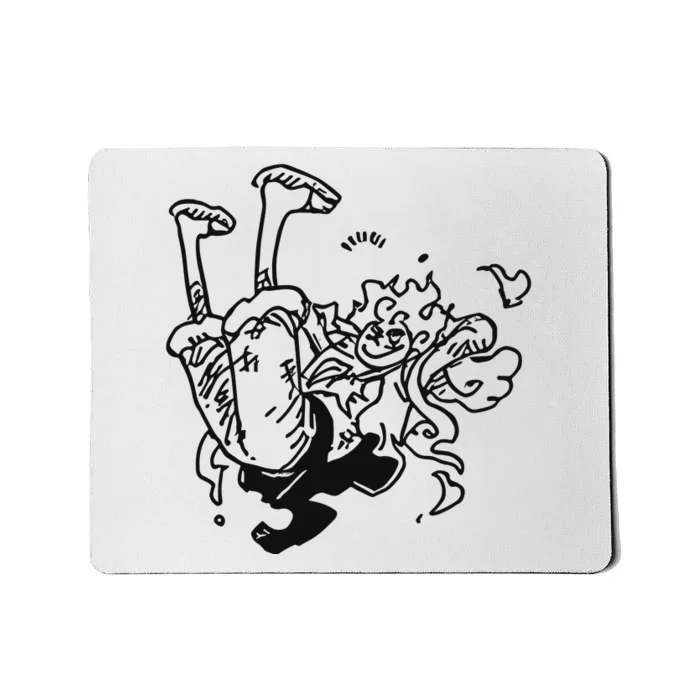 Onepiecedaiiys Gear 5 Floating In Air Essential Mousepad