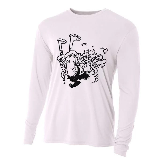 Onepiecedaiiys Gear 5 Floating In Air Essential Cooling Performance Long Sleeve Crew