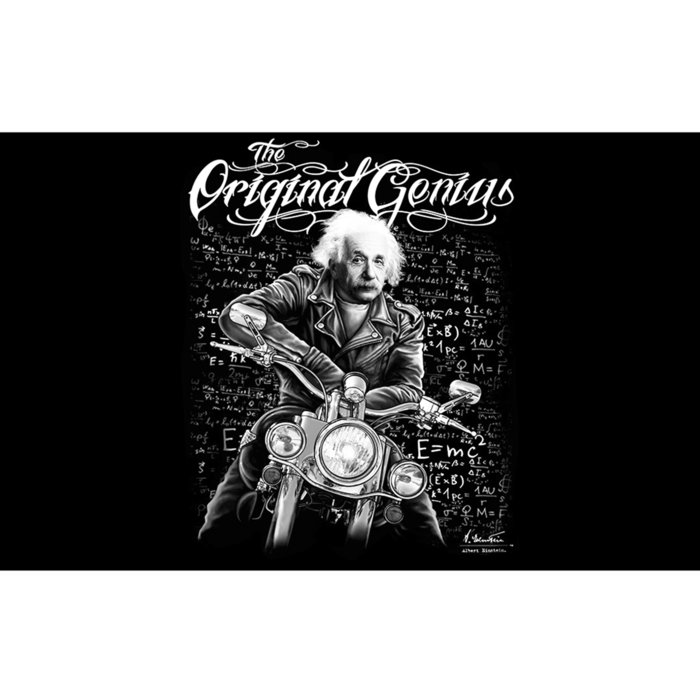 Original Genius Albert Einstein Biker Bumper Sticker