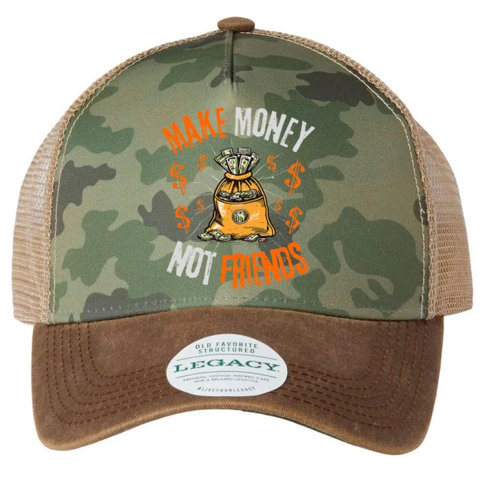 Olive Green And Orange Legacy Tie Dye Trucker Hat