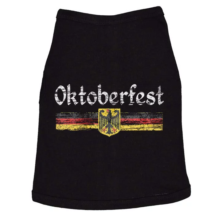 Oktoberfest German Beer Vintage German Flag Doggie Tank