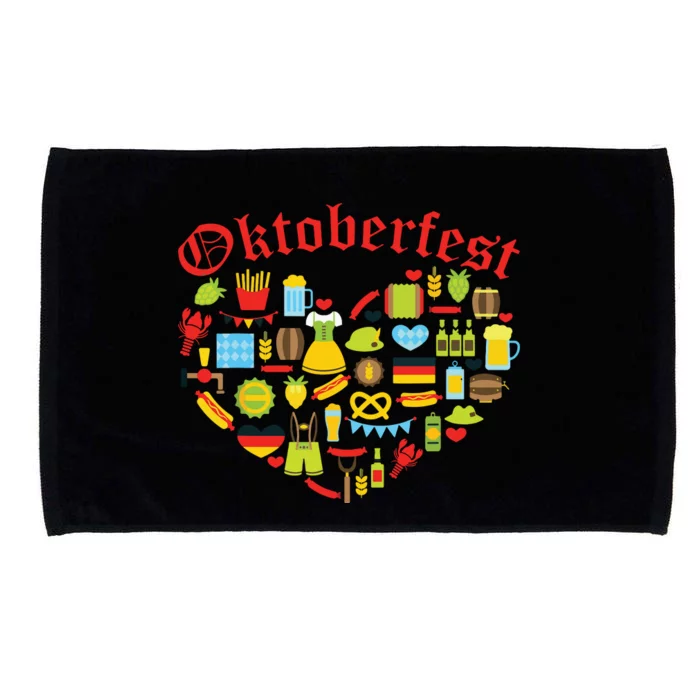 Oktoberfest German Bavarian Women Beer Fest Microfiber Hand Towel