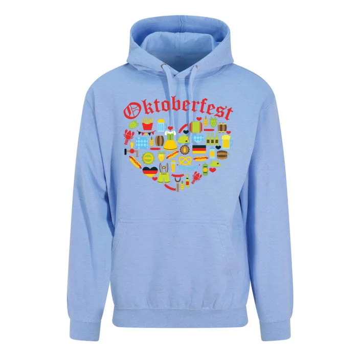 Oktoberfest German Bavarian Women Beer Fest Unisex Surf Hoodie