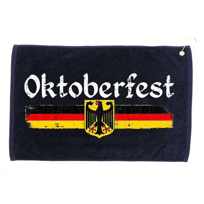 Oktoberfest German B.eer Vintage German Flag Grommeted Golf Towel