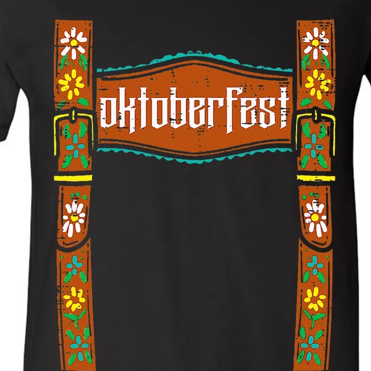 Oktoberfest German Bavarian V-Neck T-Shirt