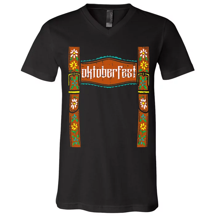 Oktoberfest German Bavarian V-Neck T-Shirt