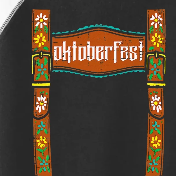 Oktoberfest German Bavarian Toddler Fine Jersey T-Shirt